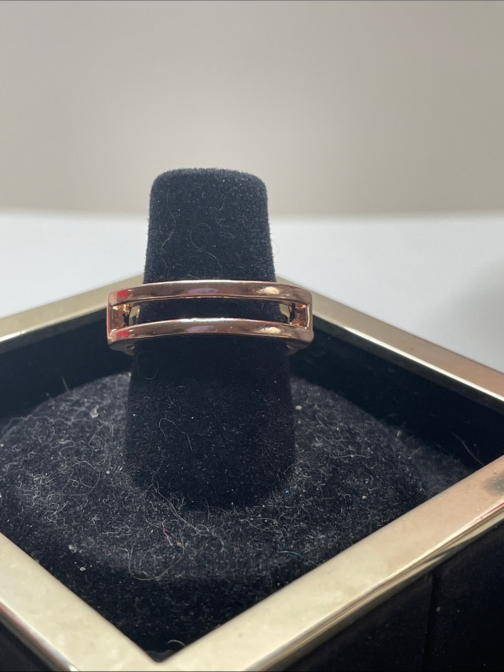 paparazzi Rose Gold Split Band Ring